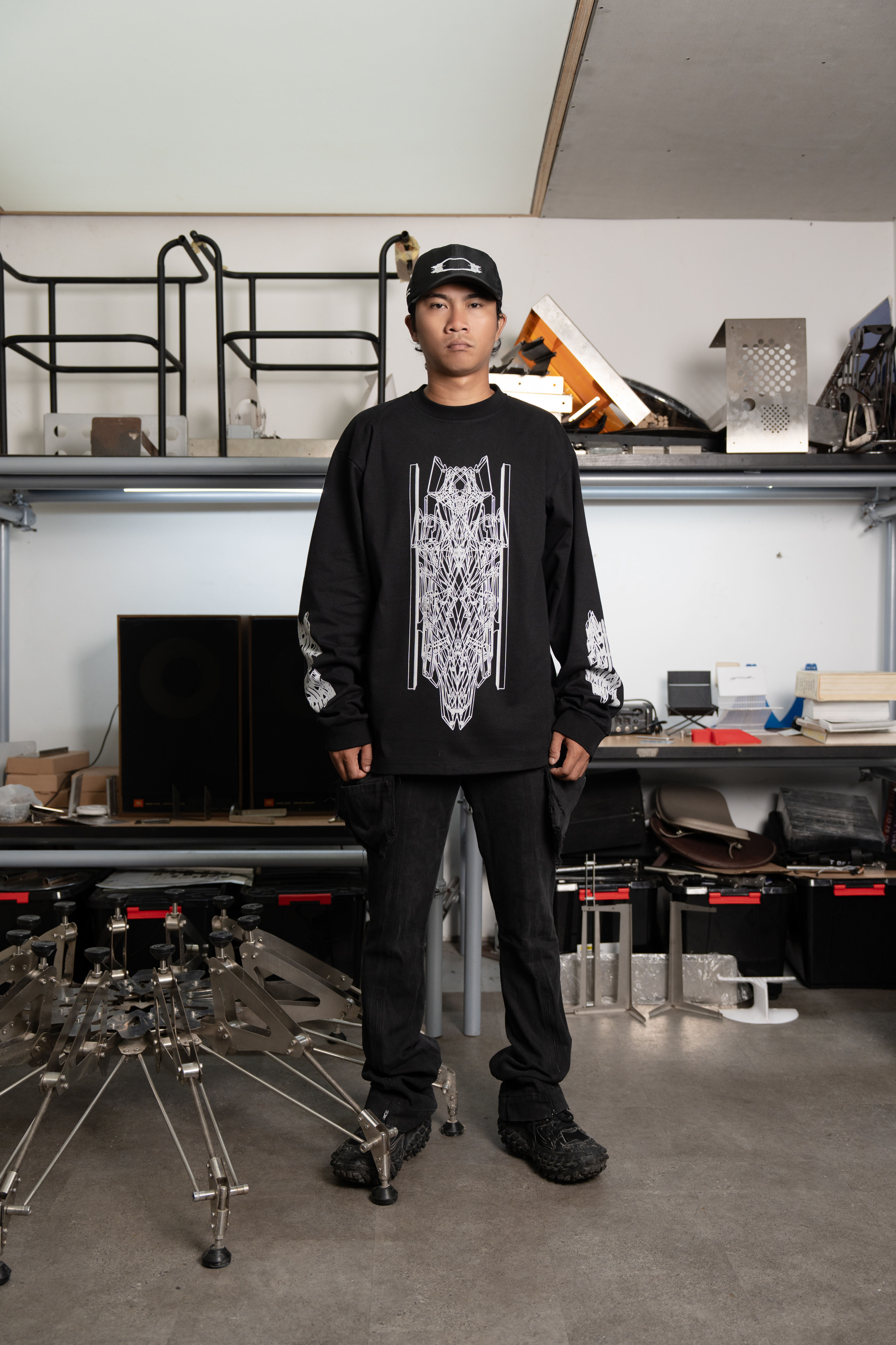 Mesh Black Longsleeve image 3